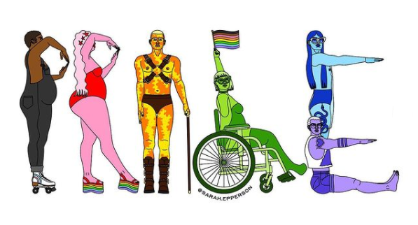 Happy Disability Pride Month Undercover Artist